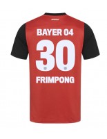 Bayer Leverkusen Jeremie Frimpong #30 Hjemmedrakt 2024-25 Korte ermer